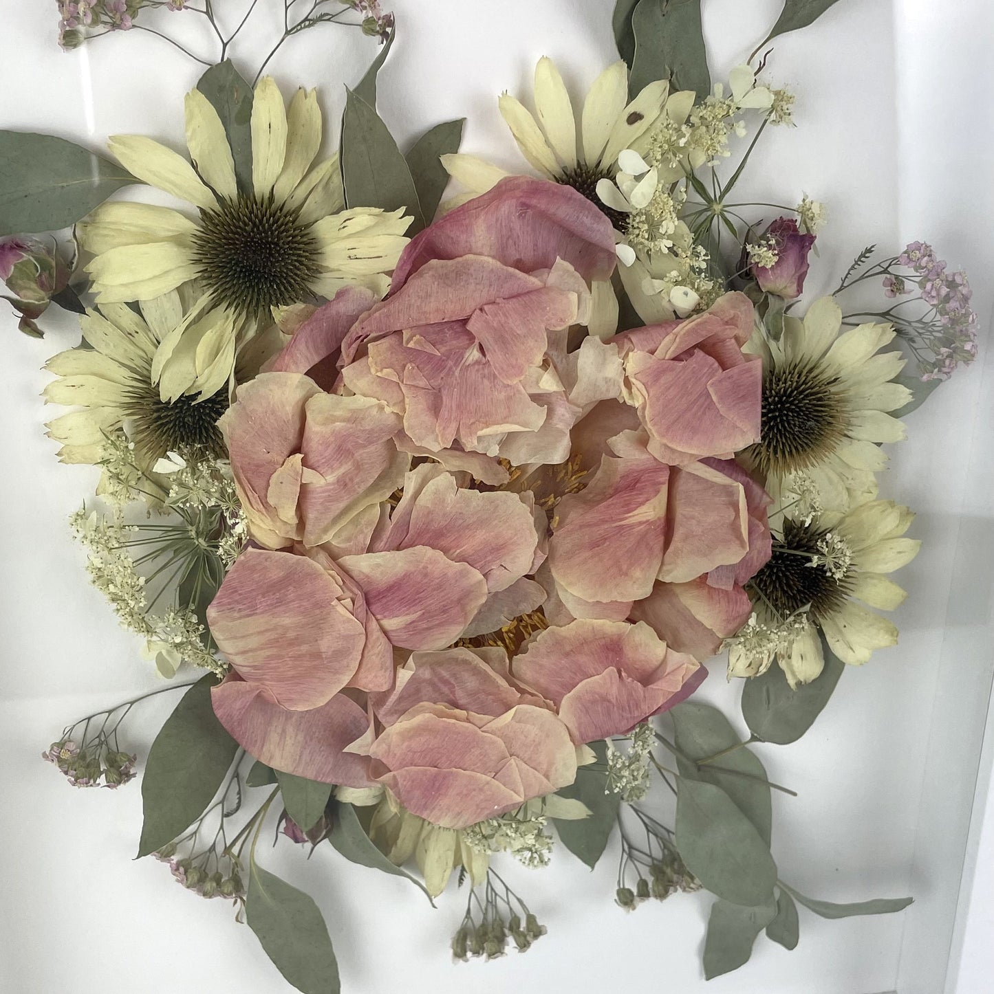 Floral shadow box