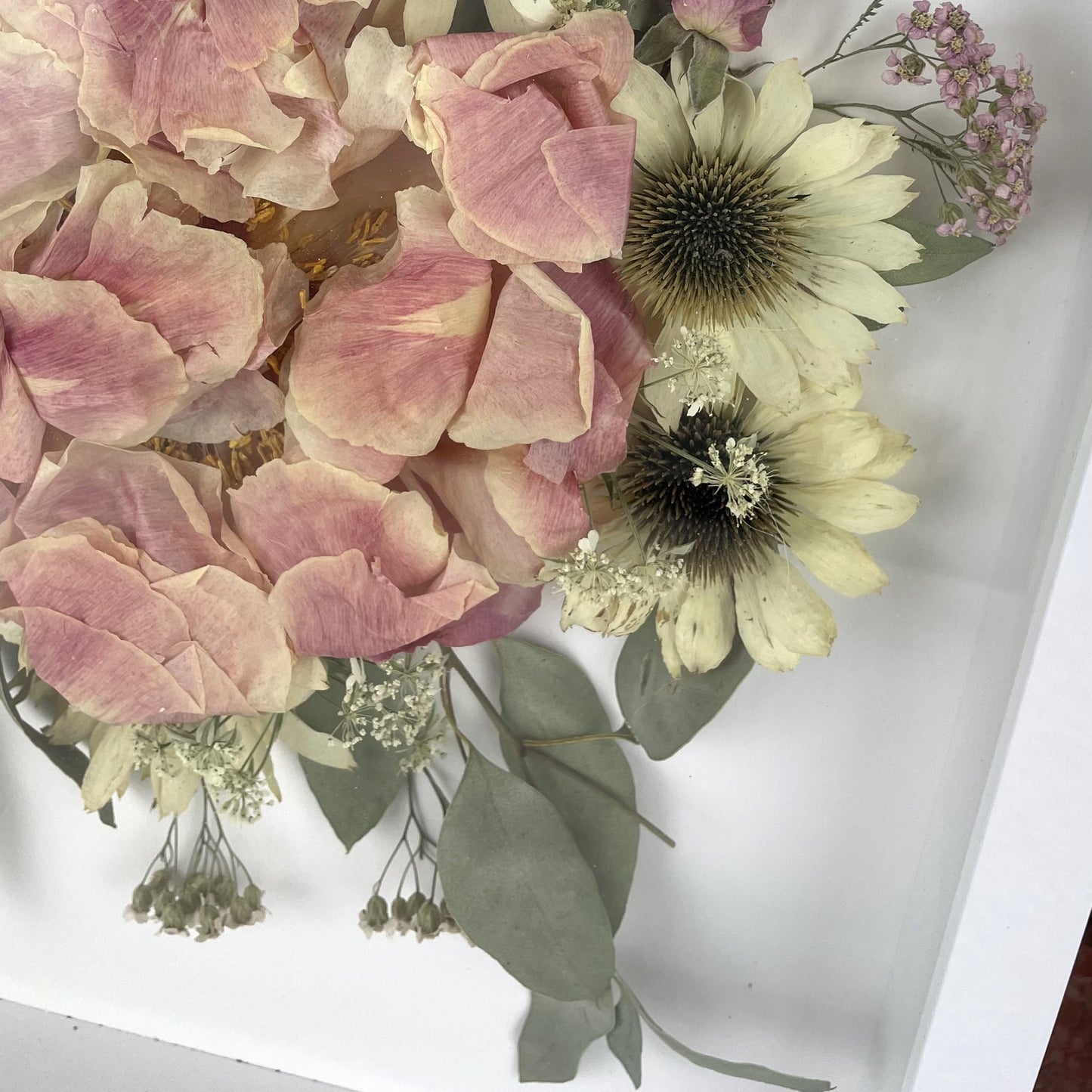 Floral shadow box
