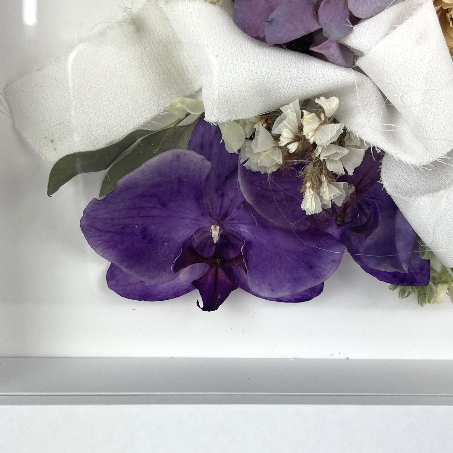 Floral shadow box