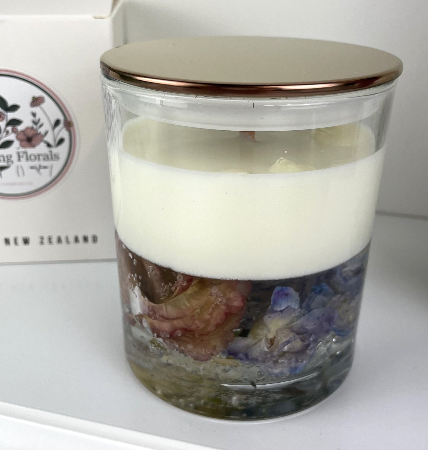 Floral Wax Candles