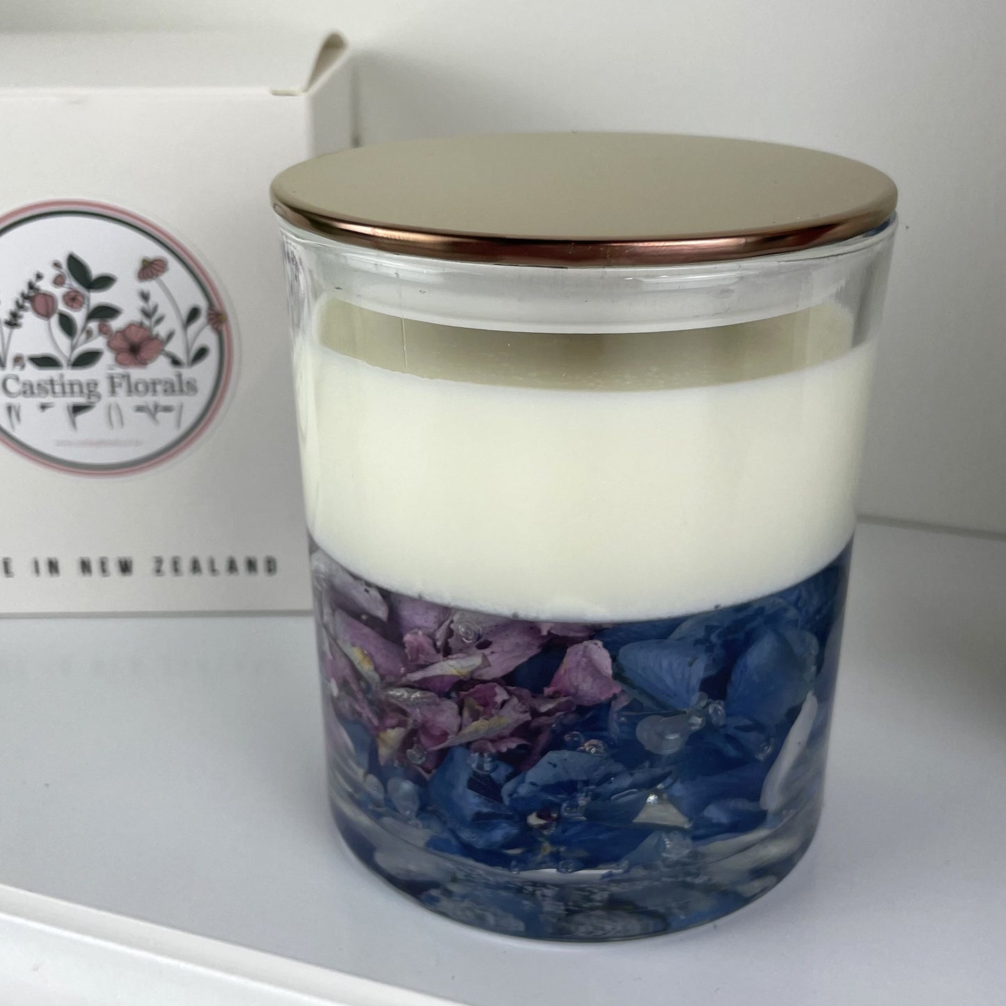 Floral Wax Candles