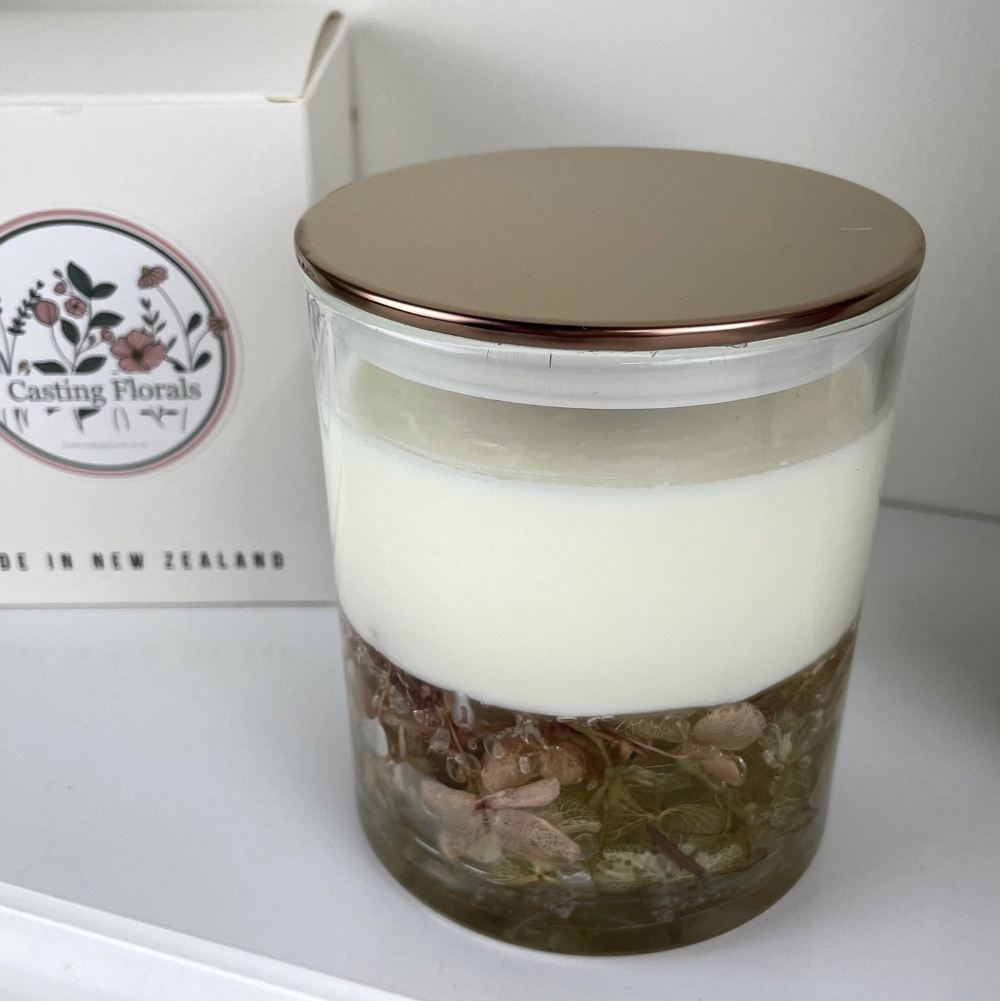 Floral Wax Candles