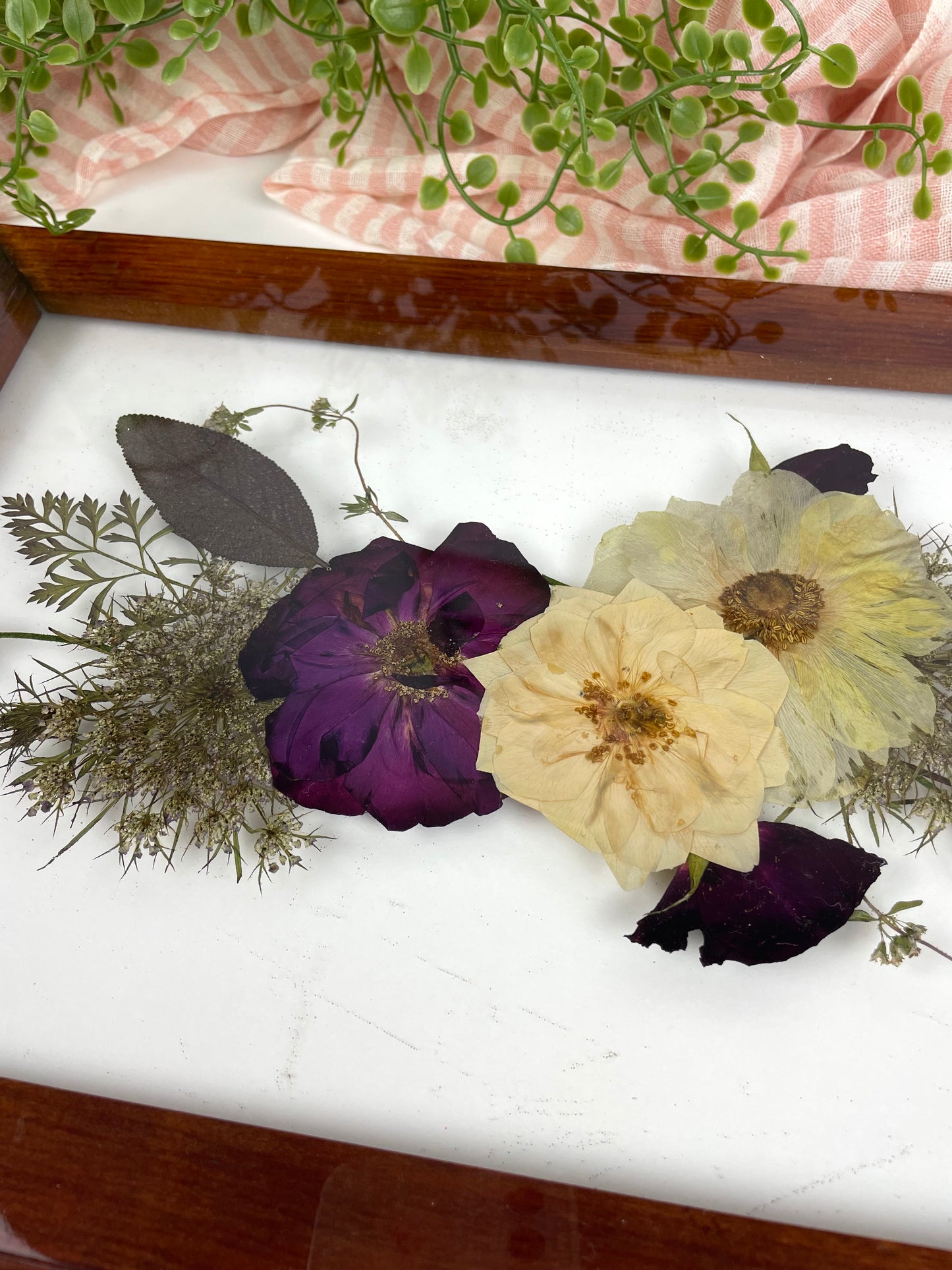 Wall hanging Pressed Flower