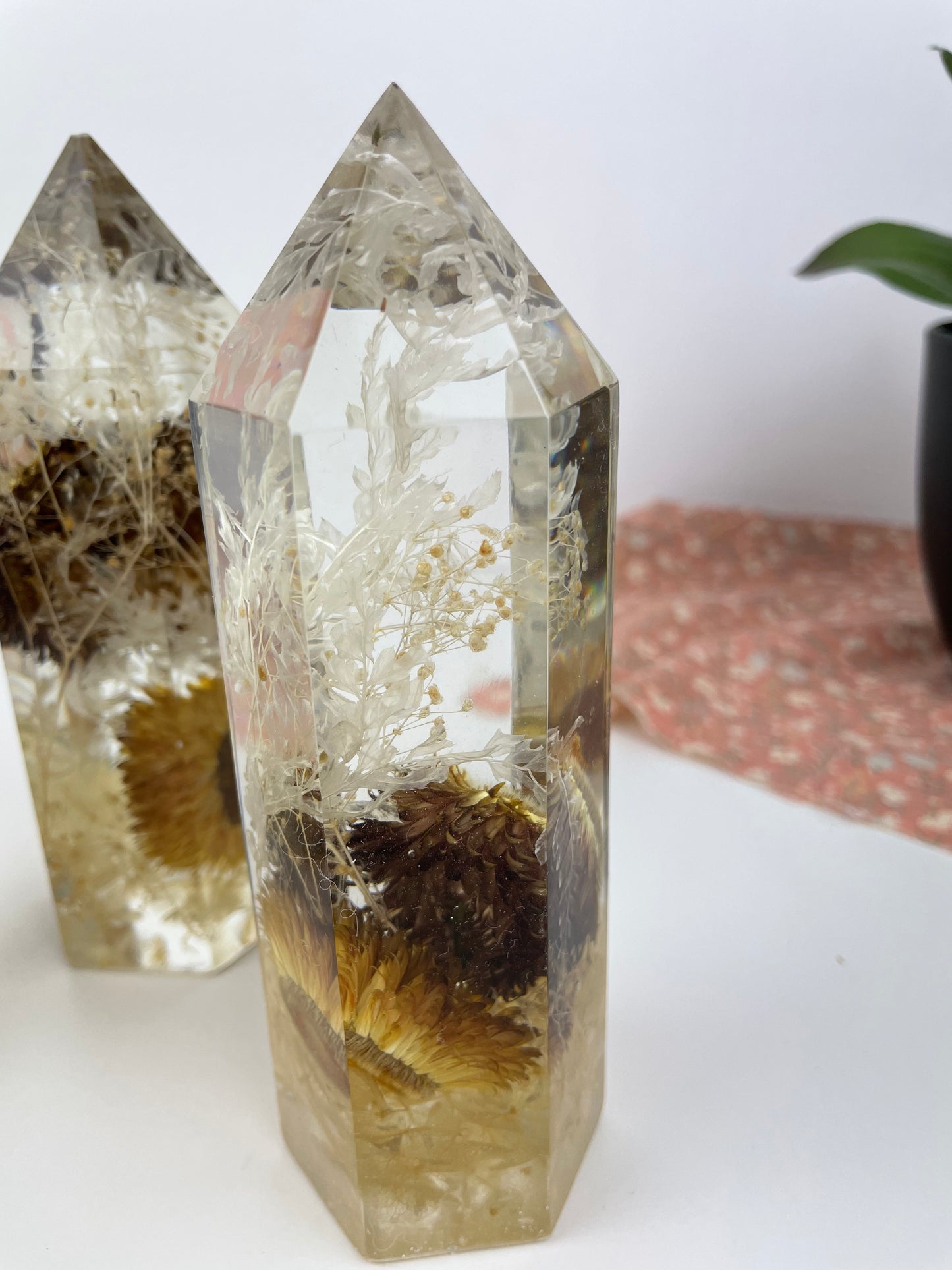 Flower Towers - set of three