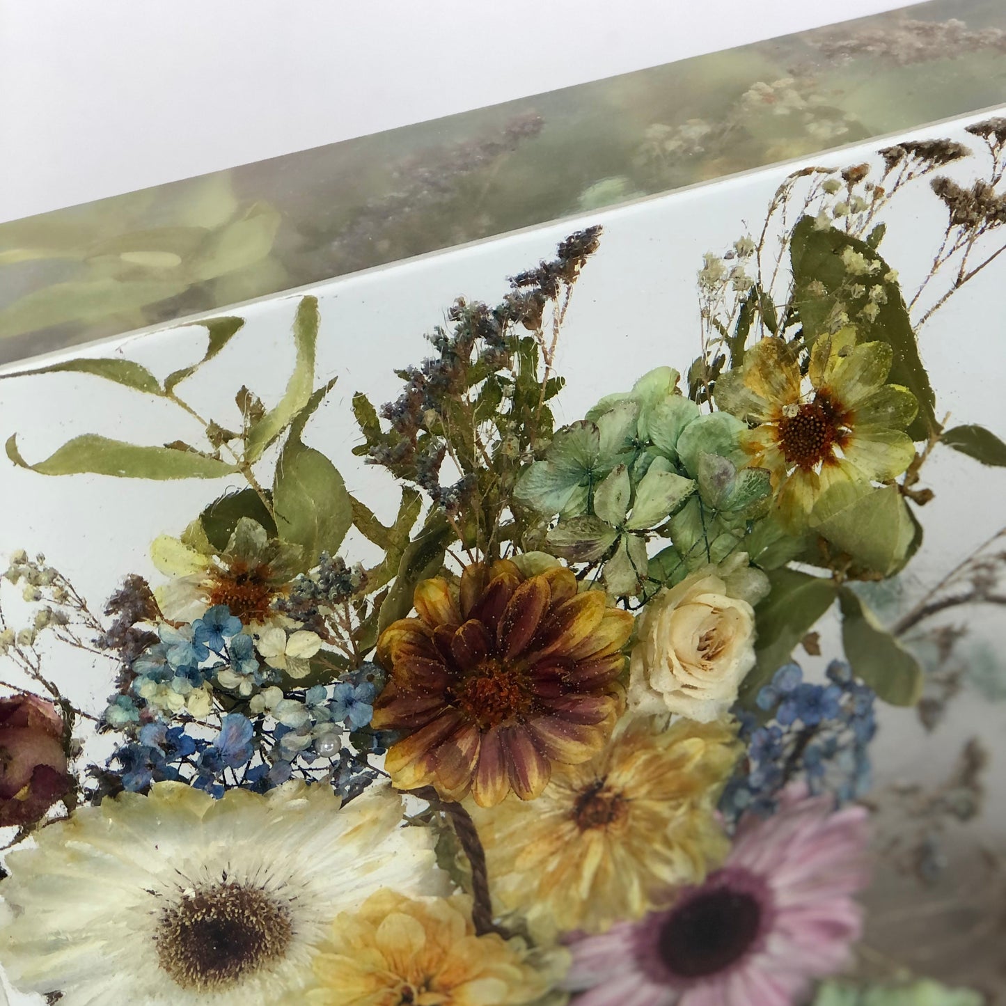 Resin Block Gerbera resin bouquet
