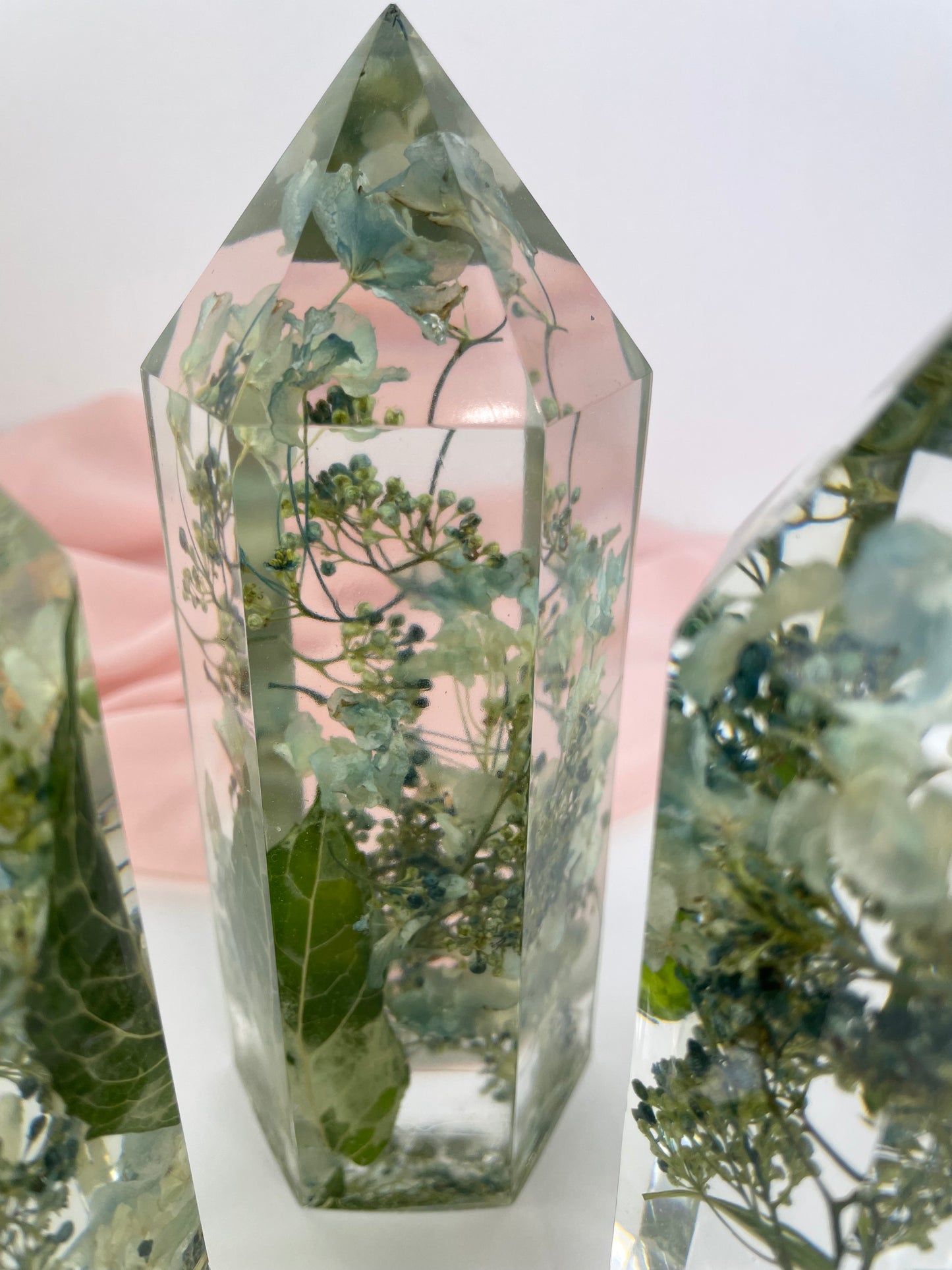 Flower Towers - set of three