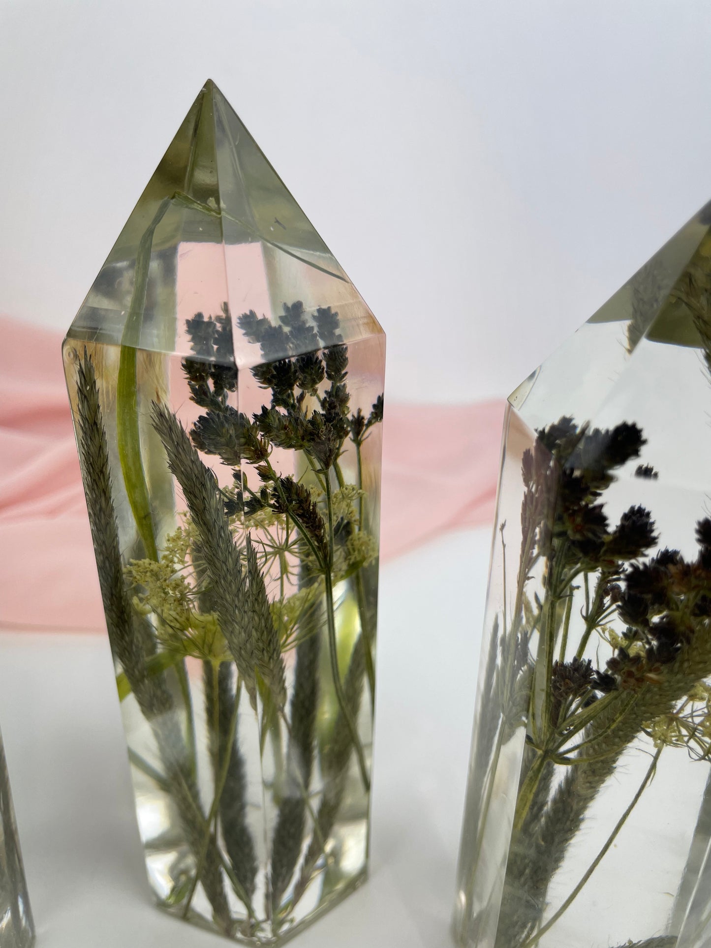 Flower Towers - set of three