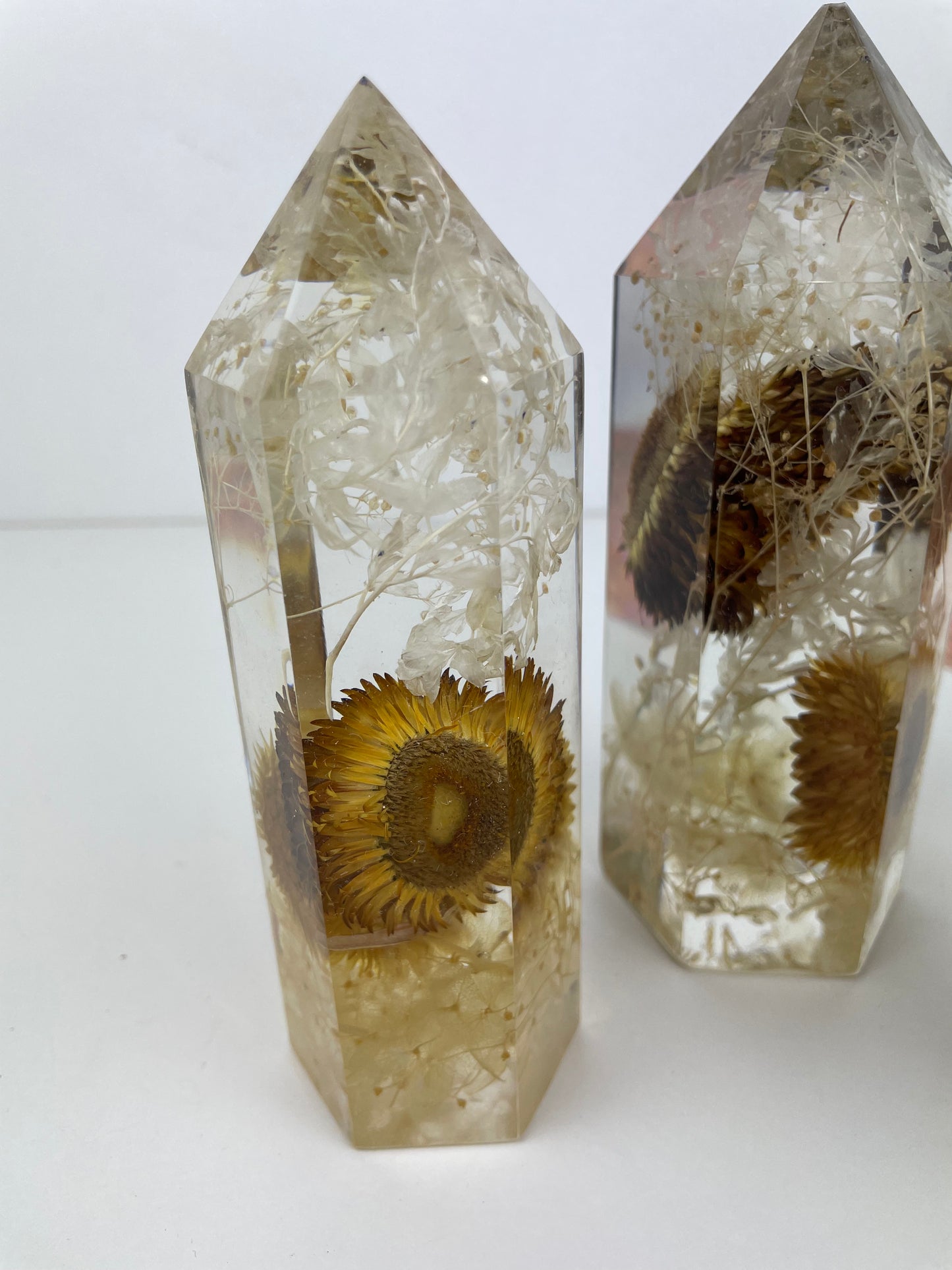 Flower Towers - set of three