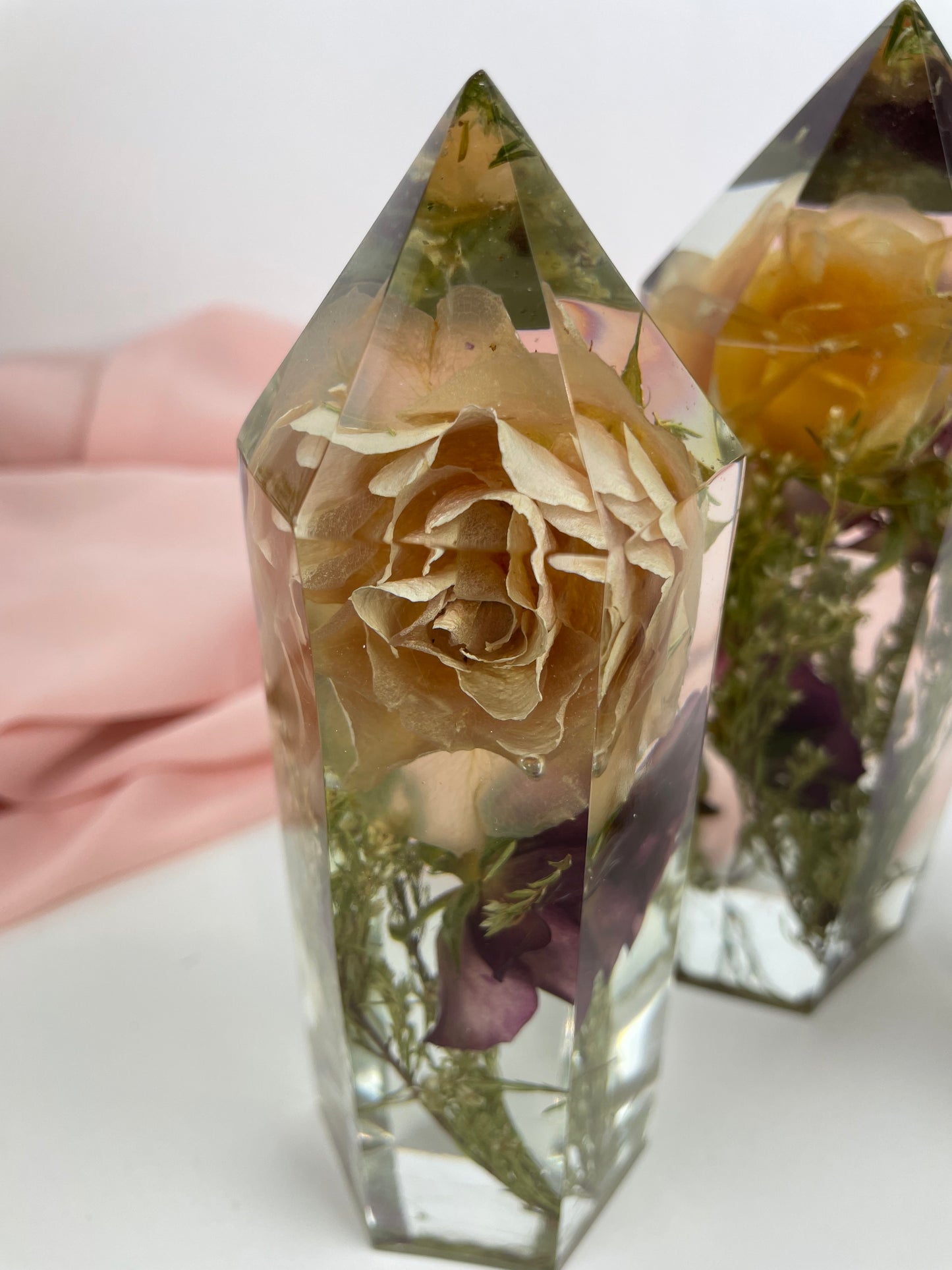 Flower Towers - set of three