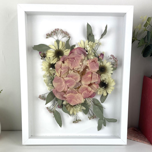 Floral shadow box