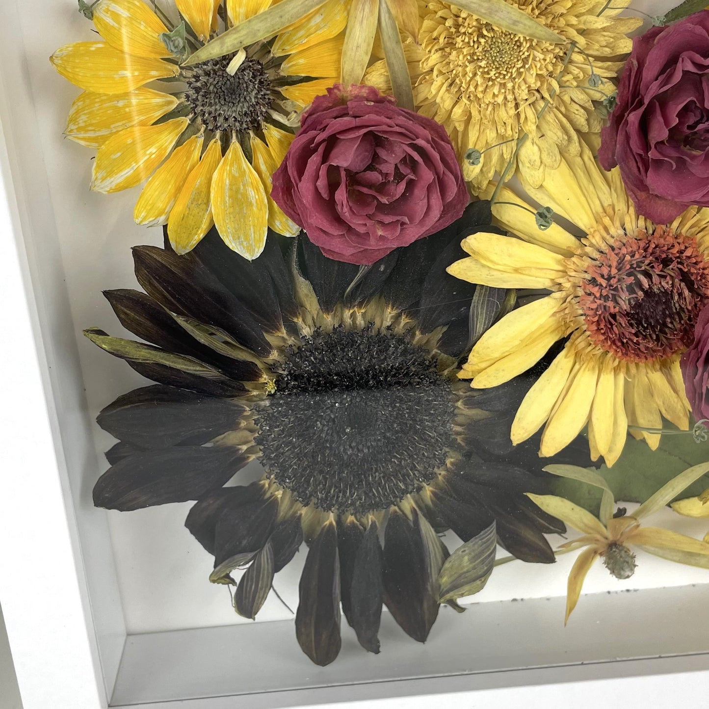 Floral shadow box