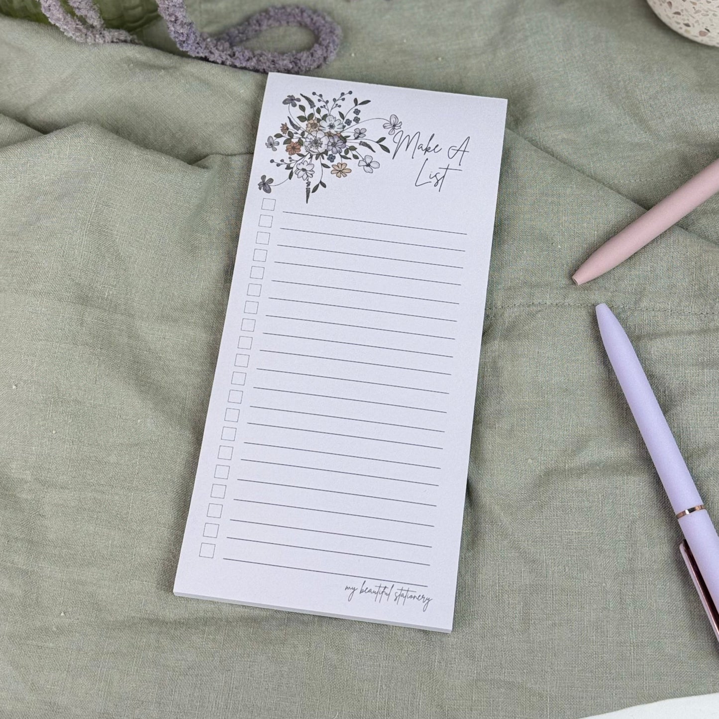 Floral Notepads