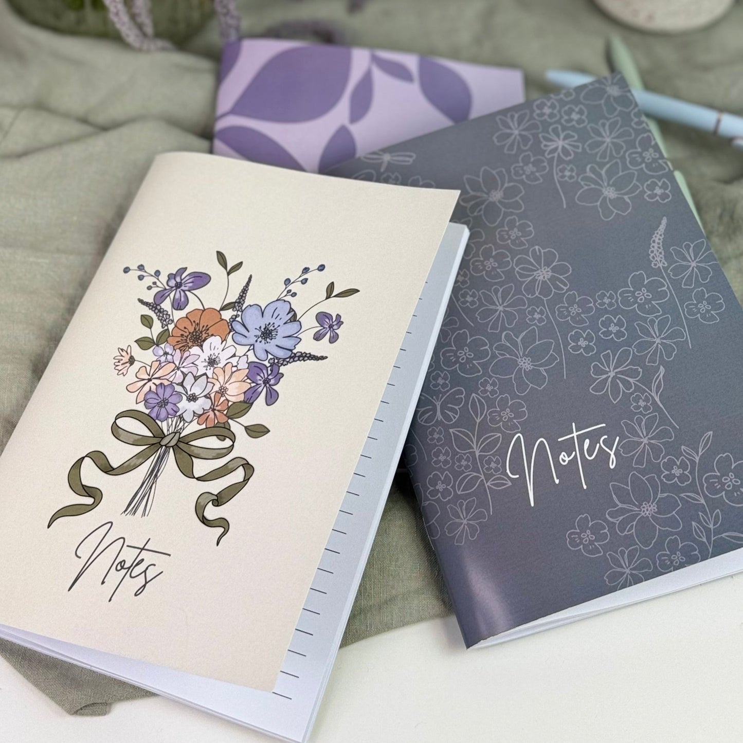 Floral Notebooks