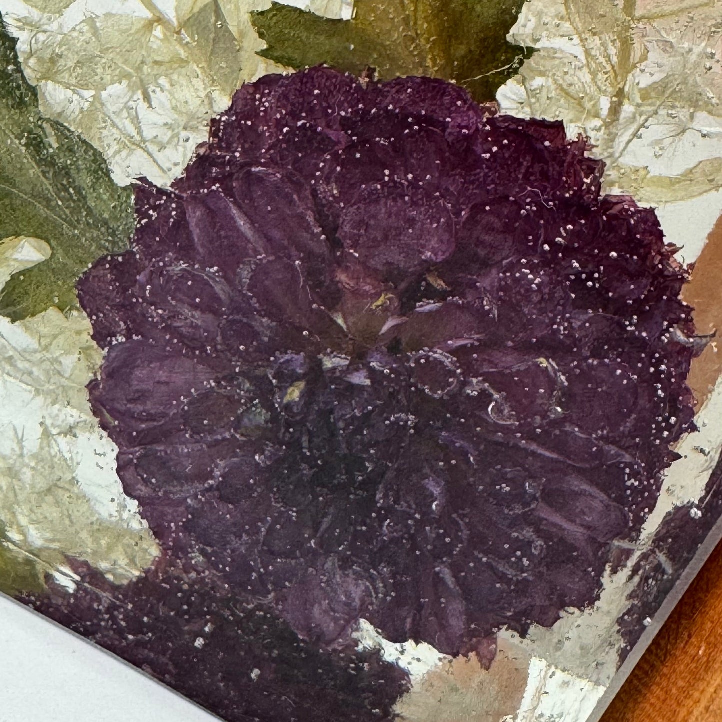 Resin Floral Bookend | Dried Flowers | NZ Made
