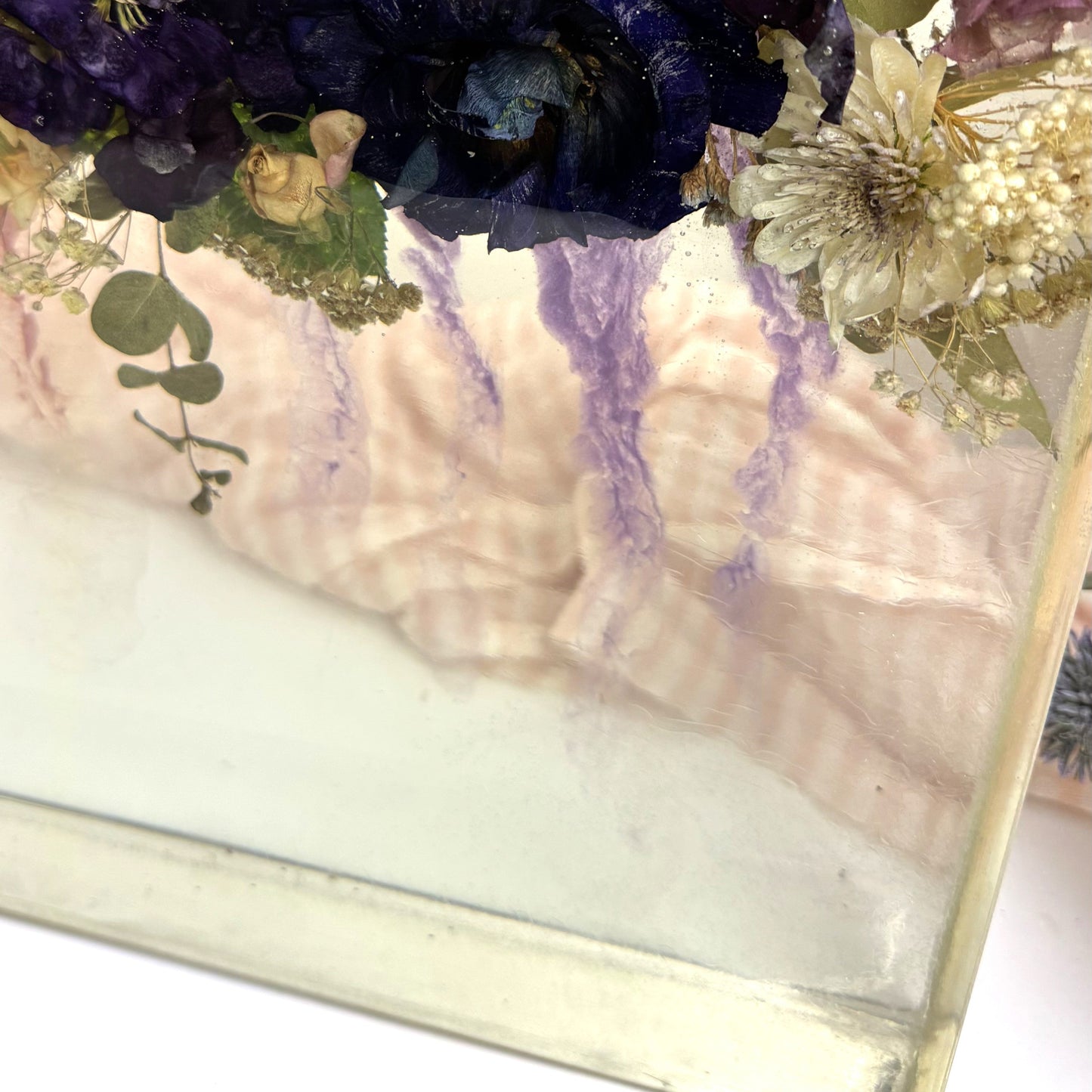 Resin Block 400mmx275mm Floral Art