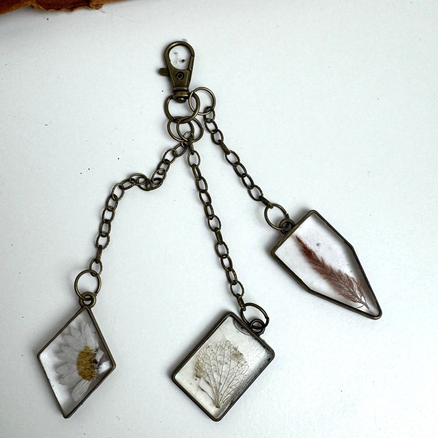 Botanical Charm Keyring