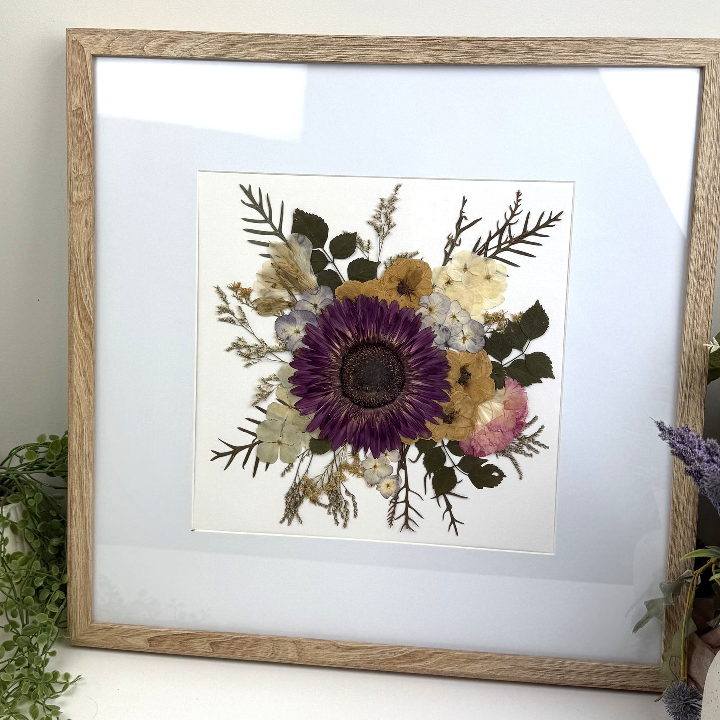 480x480 Pressed flower Frames