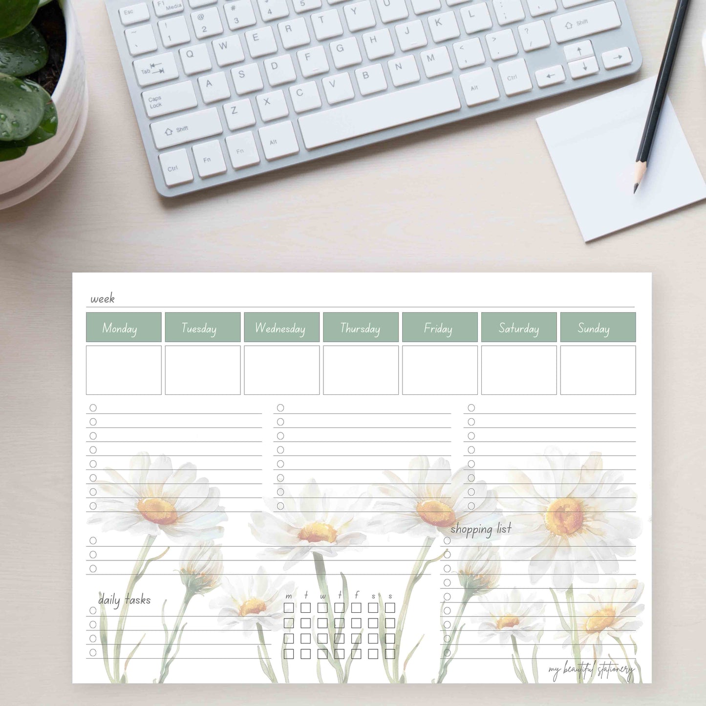 Floral Notepads