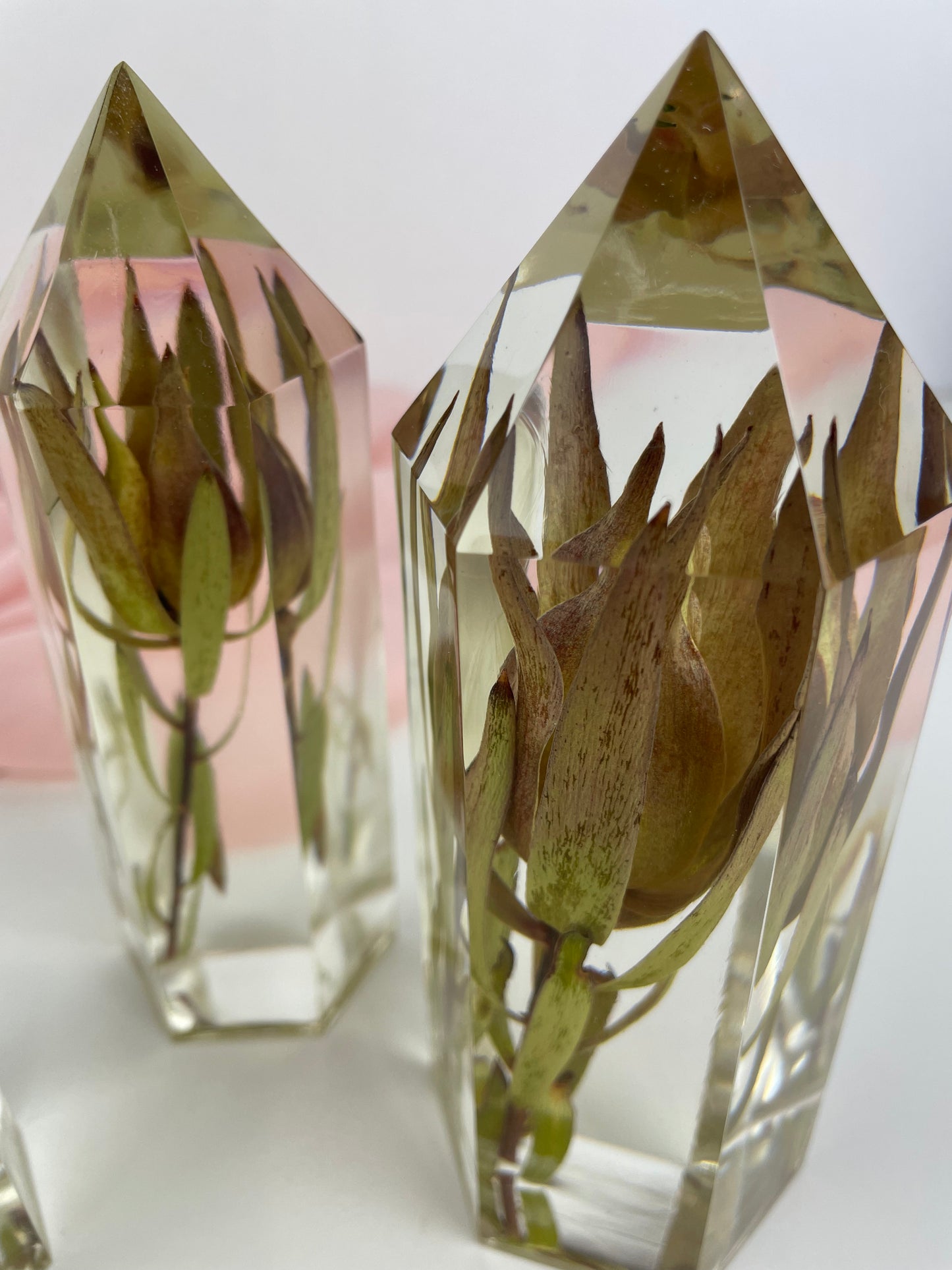 Flower Towers - set of three