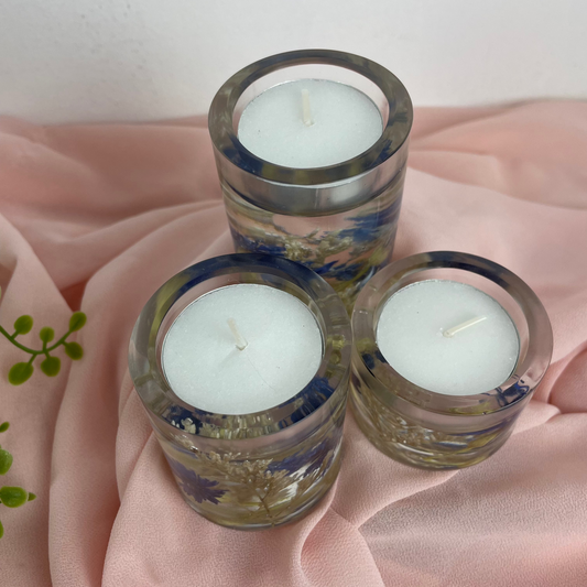 Candle holders set of three