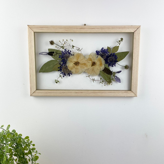 Wall hanging Pressed Flower