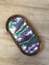 Load image into Gallery viewer, Resin art Wooden tray
