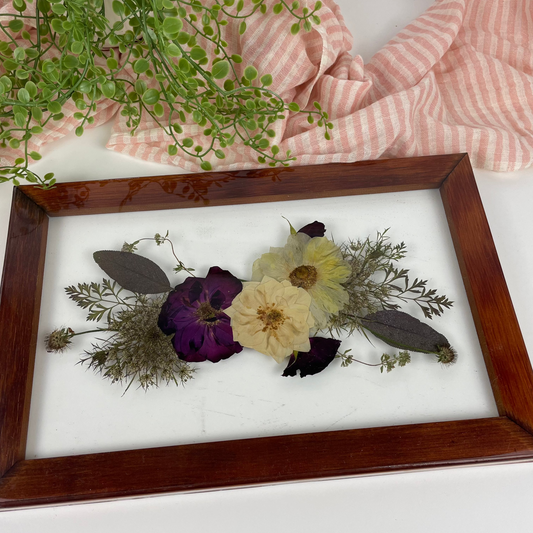 Wall hanging Pressed Flower