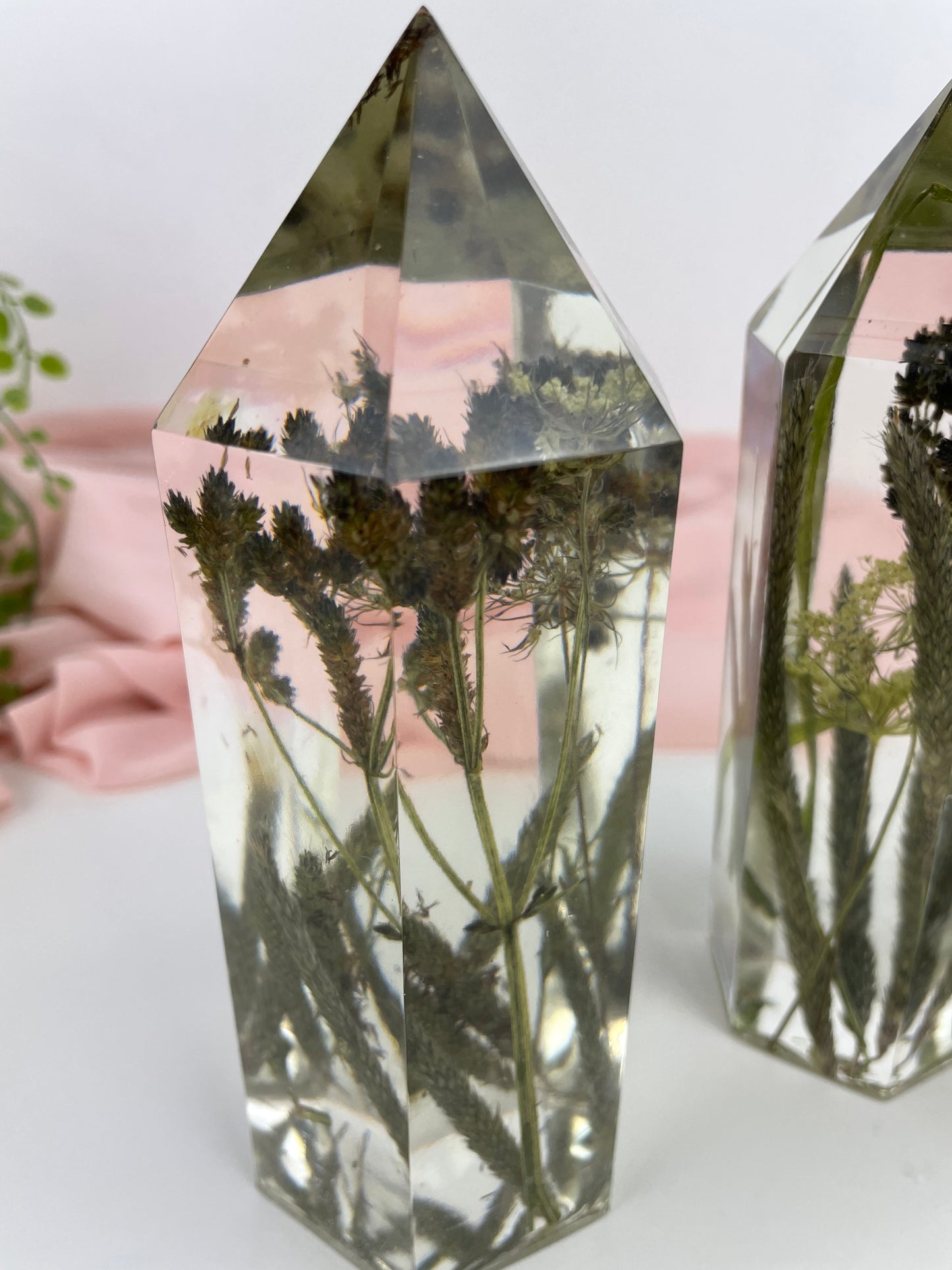 Flower Towers - set of three